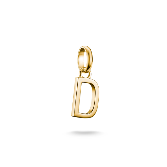 THOMAS SABO - Charm-Anhänger Buchstabe A-Z Connect vergoldet