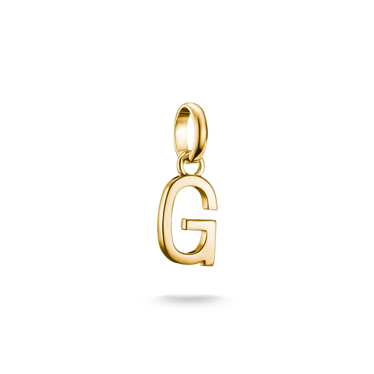 THOMAS SABO - Charm-Anhänger Buchstabe A-Z Connect vergoldet