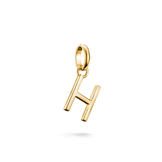 THOMAS SABO - Charm-Anhänger Buchstabe A-Z Connect vergoldet