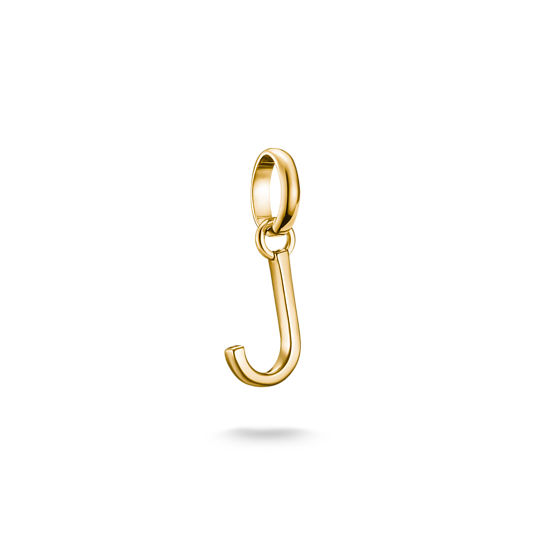 THOMAS SABO - Charm-Anhänger Buchstabe A-Z Connect vergoldet