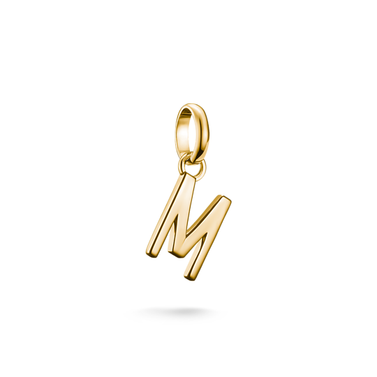 THOMAS SABO - Charm-Anhänger Buchstabe A-Z Connect vergoldet