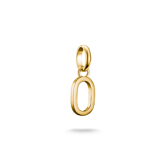 THOMAS SABO - Charm-Anhänger Buchstabe A-Z Connect vergoldet