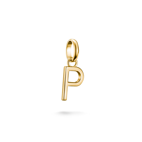 THOMAS SABO - Charm-Anhänger Buchstabe A-Z Connect vergoldet