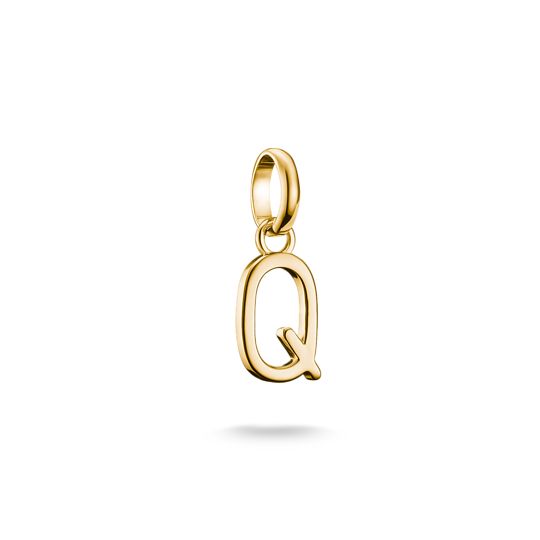 THOMAS SABO - Charm-Anhänger Buchstabe A-Z Connect vergoldet