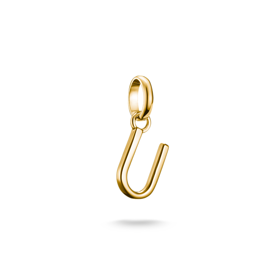 THOMAS SABO - Charm-Anhänger Buchstabe A-Z Connect vergoldet