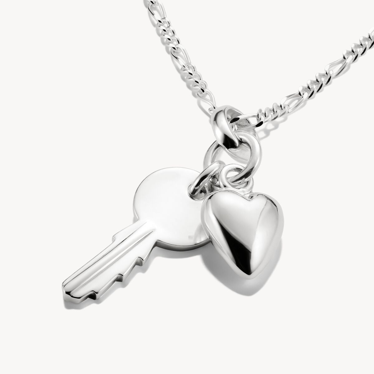 THOMAS SABO - Charm-Anhänger Schlüssel mit Herz Connect Silber