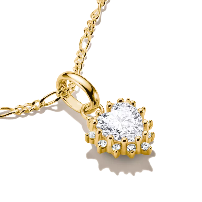 THOMAS SABO - Charm Herz mit weißem Zirkonia – Connect