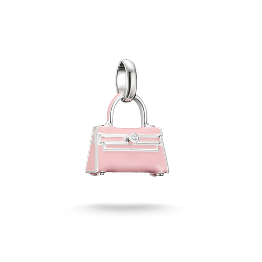 THOMAS SABO - Charm-Anhänger Handtasche Connect Silber