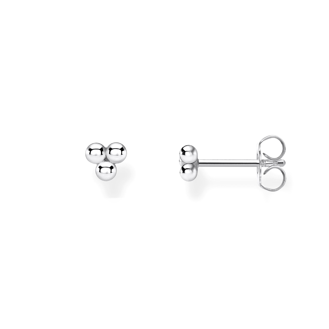 THOMAS SABO - Ohrstecker in Silber mit drei Kugeln - Juwelier Donkel
