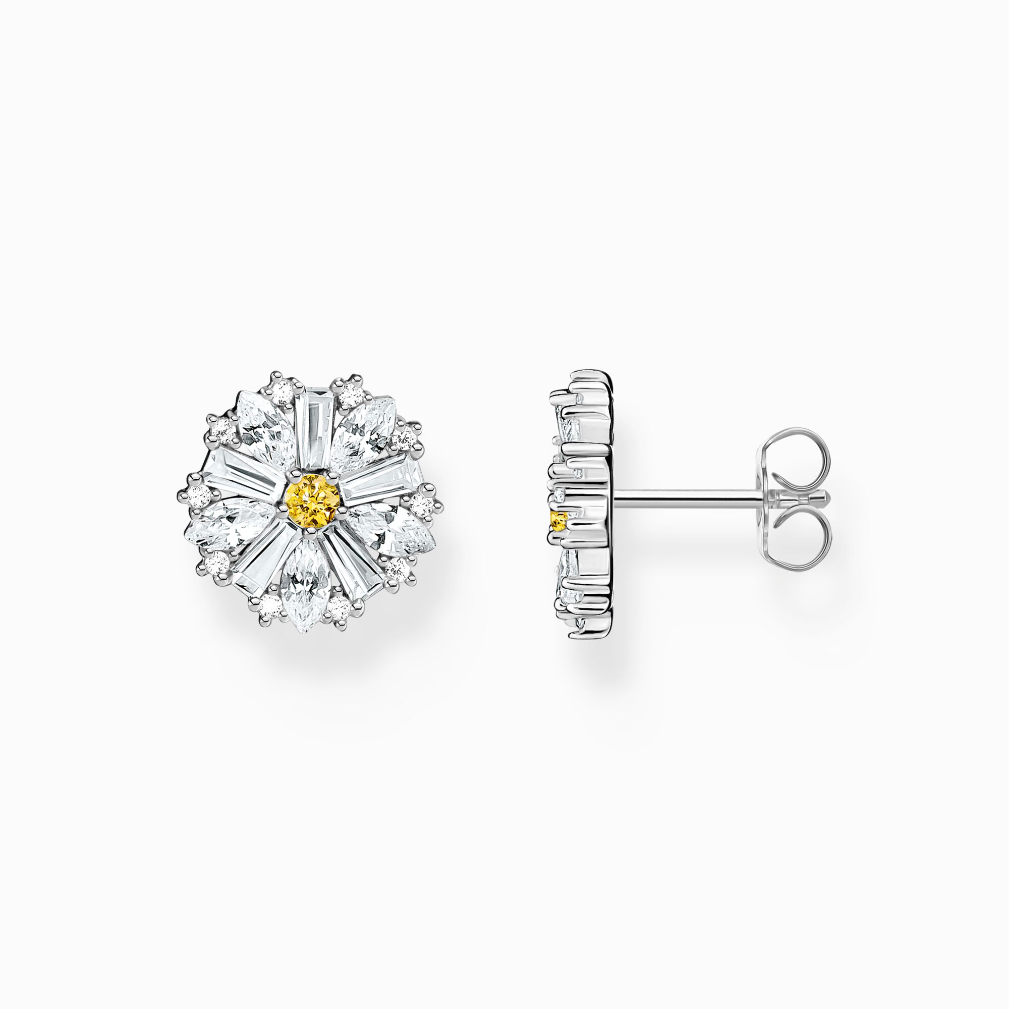 THOMAS SABO - Ohrstecker Blume Lovely Daisy groß Silber - Juwelier Donkel