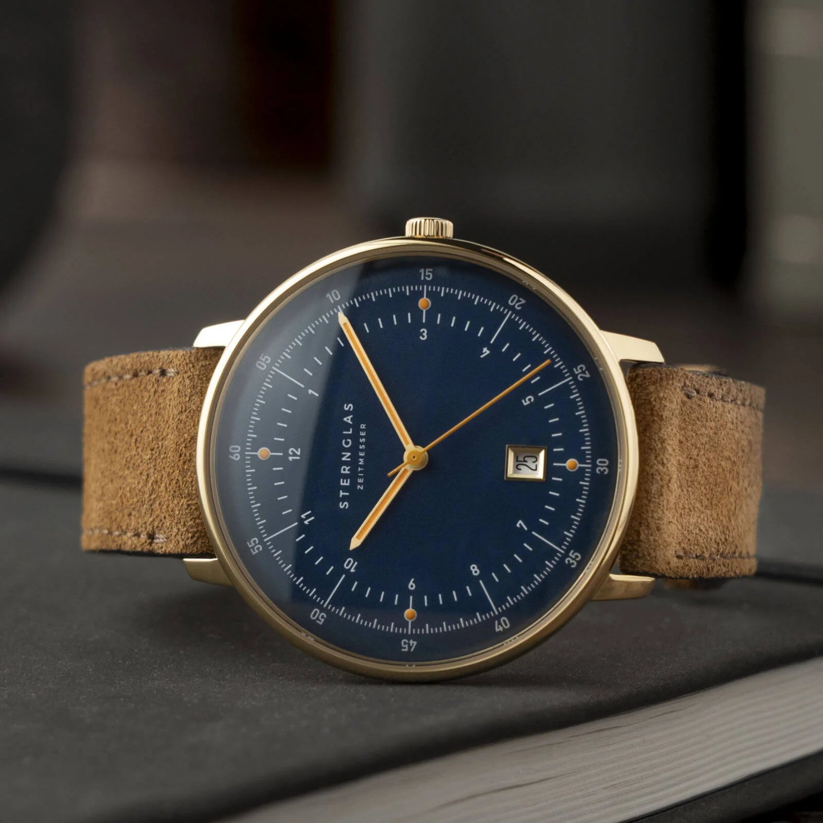 STERNGLAS - Hamburg dunkelblau gold - Juwelier Donkel