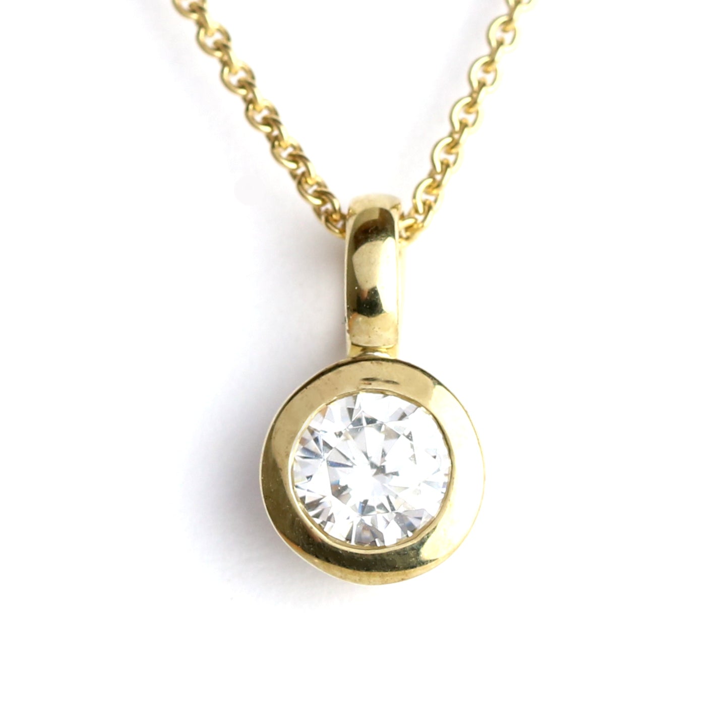 WILHELM MÜLLER - Anhänger in Gold mit Zirkonia - Juwelier Donkel