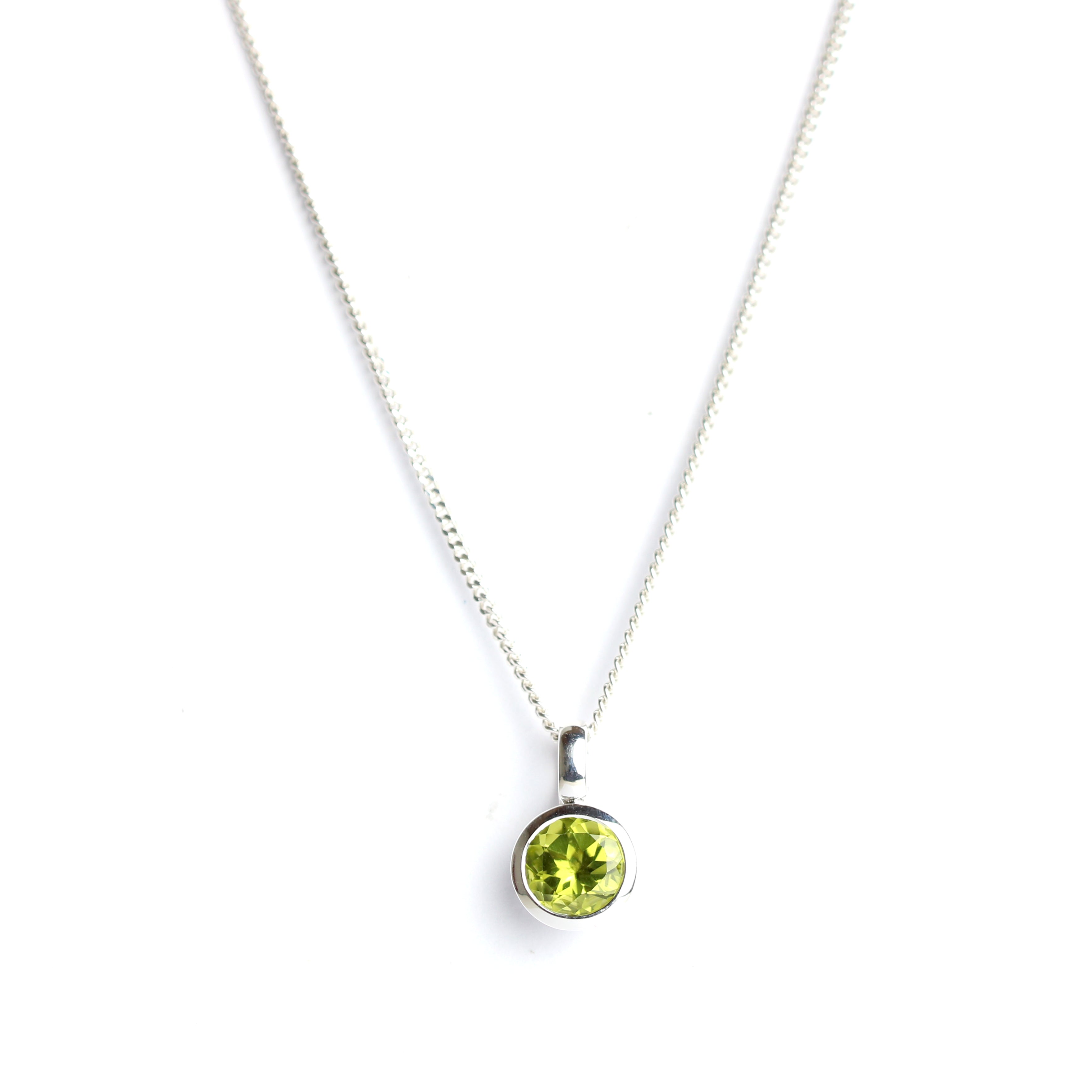 BASTIAN INVERUN - Anhänger Farbige Vielfalt in Silber mit Peridot - Juwelier Donkel