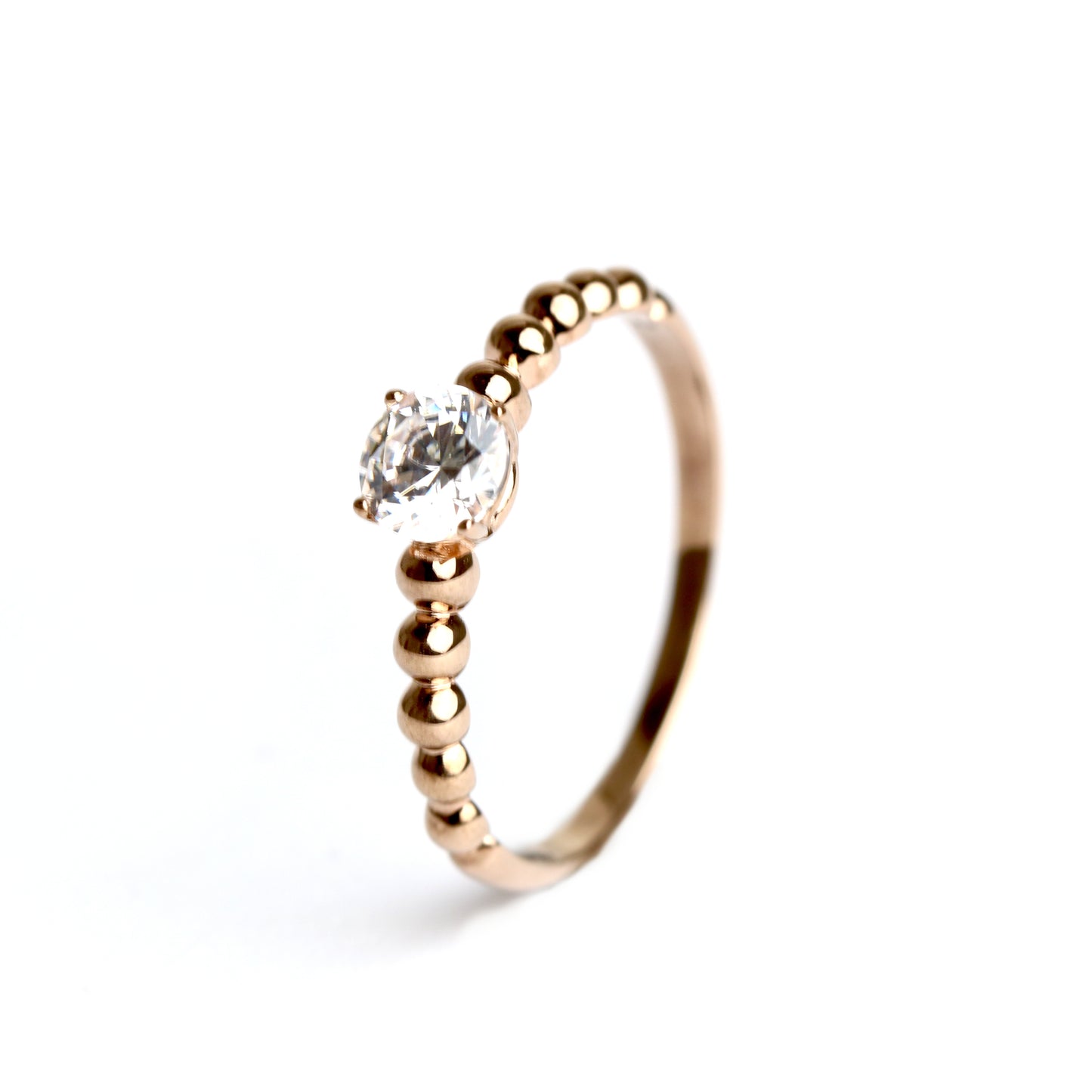 WILHELM MÜLLER - Ring in Rosegold mit Zirkonia