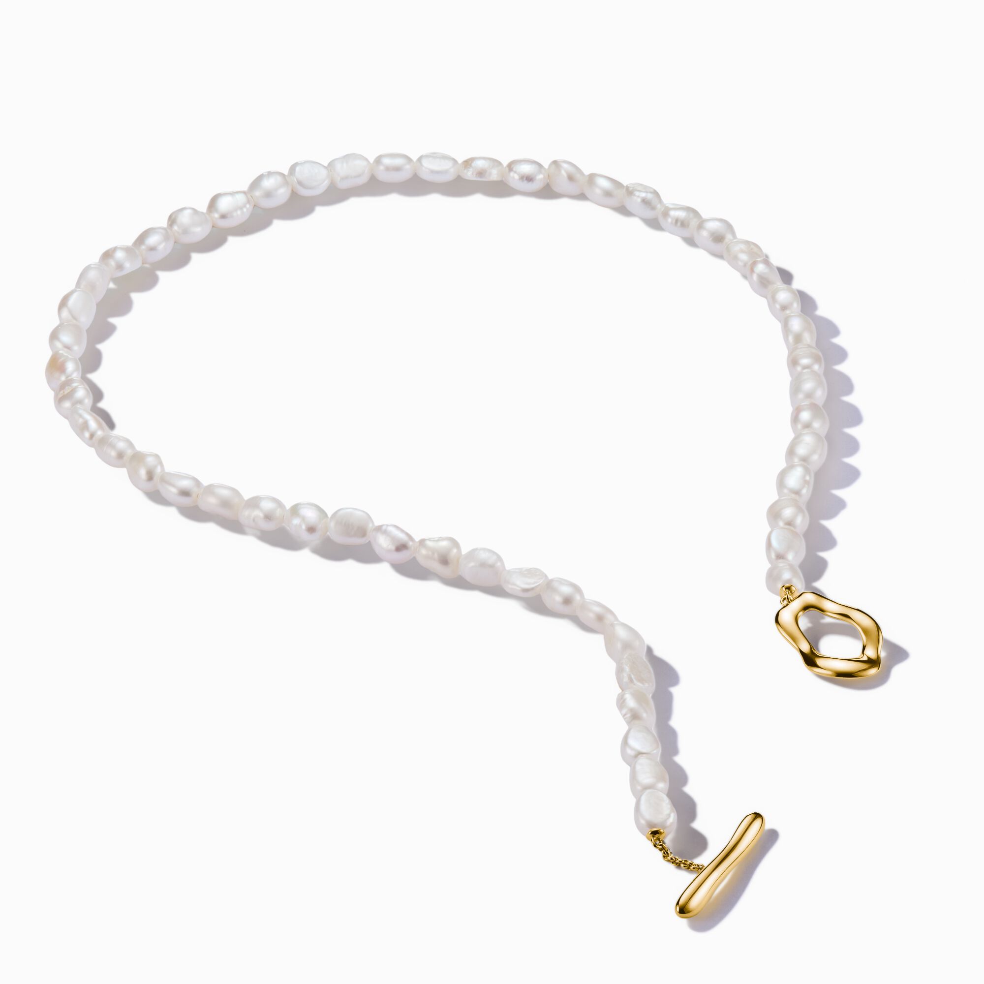 THOMAS SABO - Perlenkette Natural Beauty vergoldet - Juwelier Donkel
