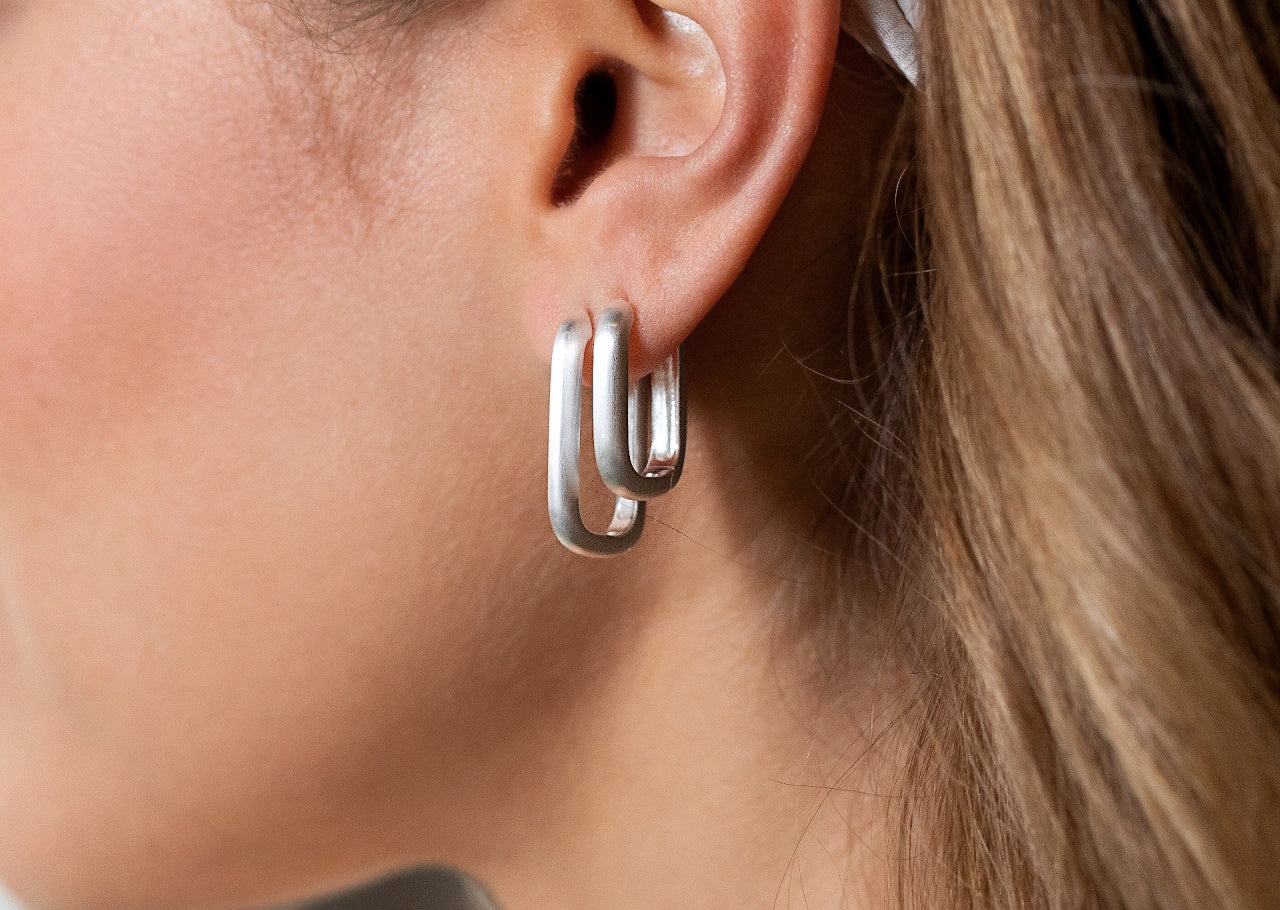 BASTIAN INVERUN - Creole Simple Elegance in Silber - Juwelier Donkel