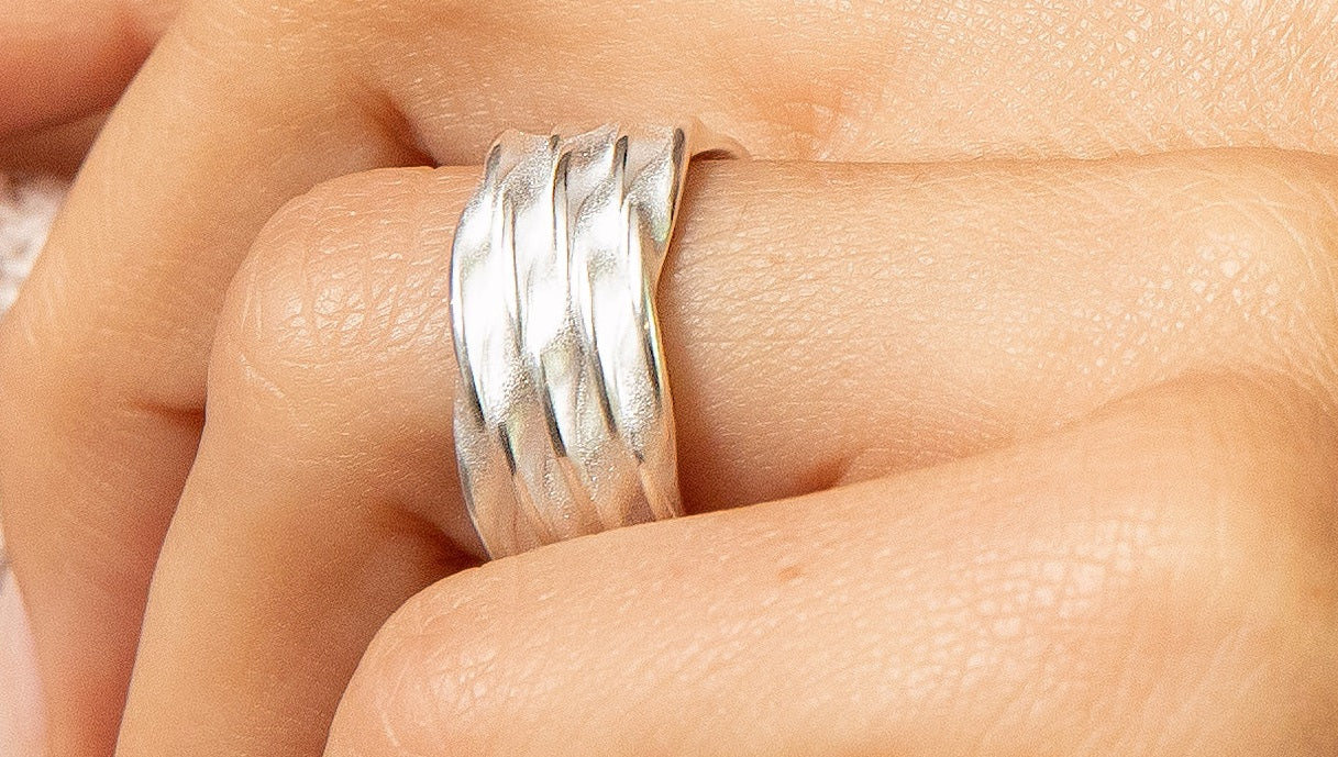 BASTIAN INVERUN - Ring Silver Wave