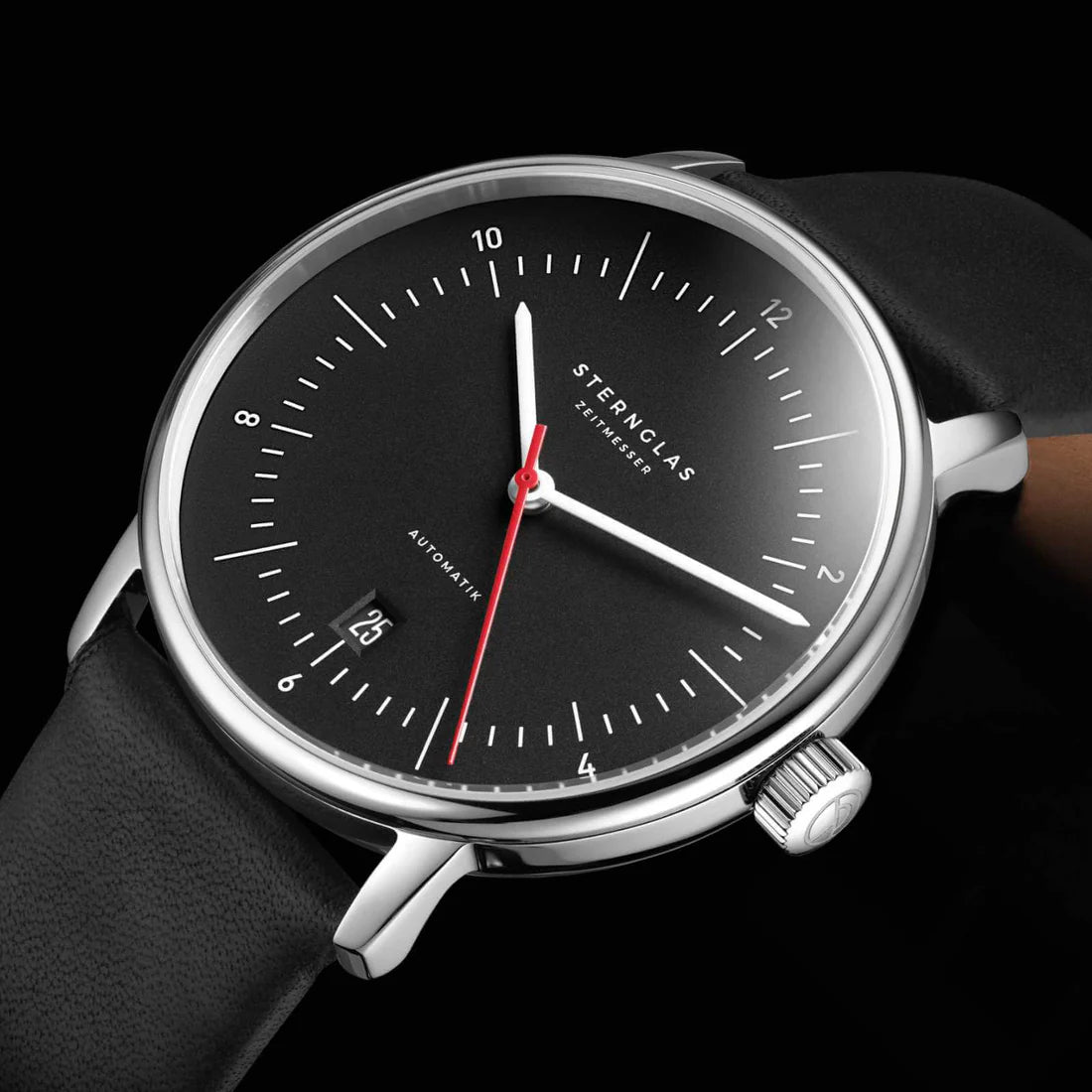 STERNGLAS - Naos Automatik schwarz - Juwelier Donkel