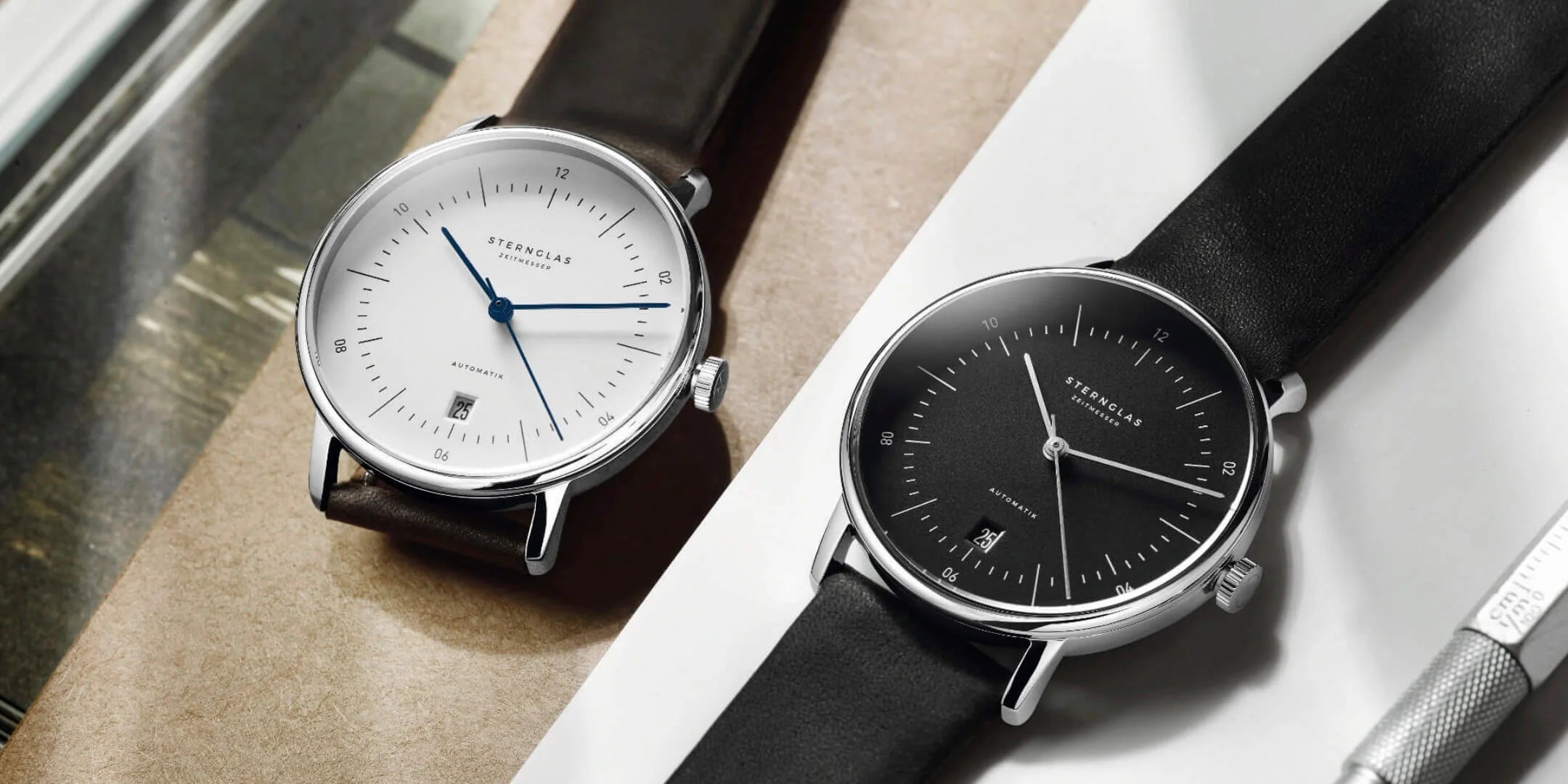 STERNGLAS - Naos Automatik weiß - Juwelier Donkel