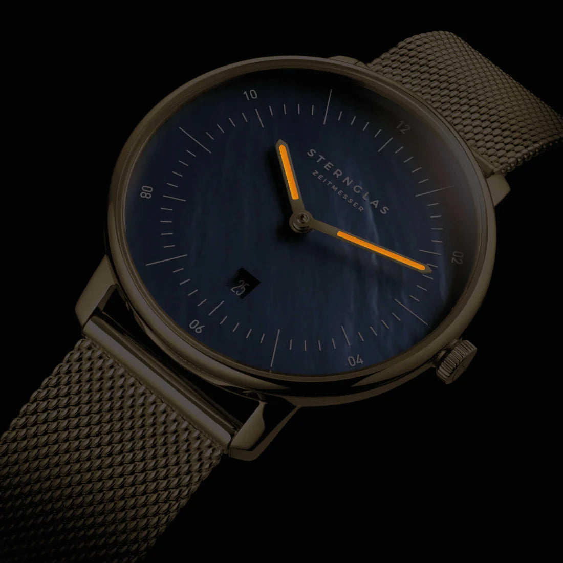 STERNGLAS - Naos XS Edition Perlmutt blau