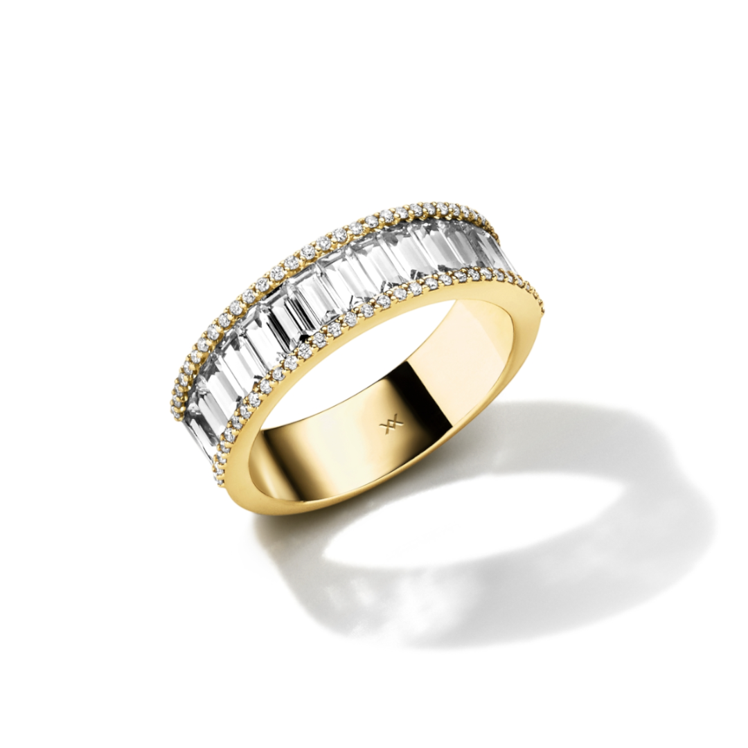 WILHELM MÜLLER - Ring in Gold mit Brillanten und Topasen - Juwelier Donkel