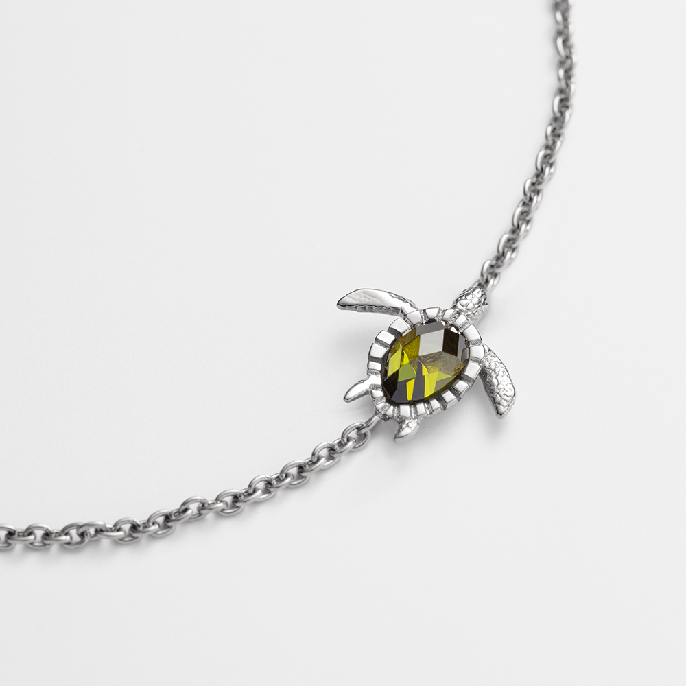PAUL HEWITT - Armkette Turtle Mono aus recyceltem Edelstahl