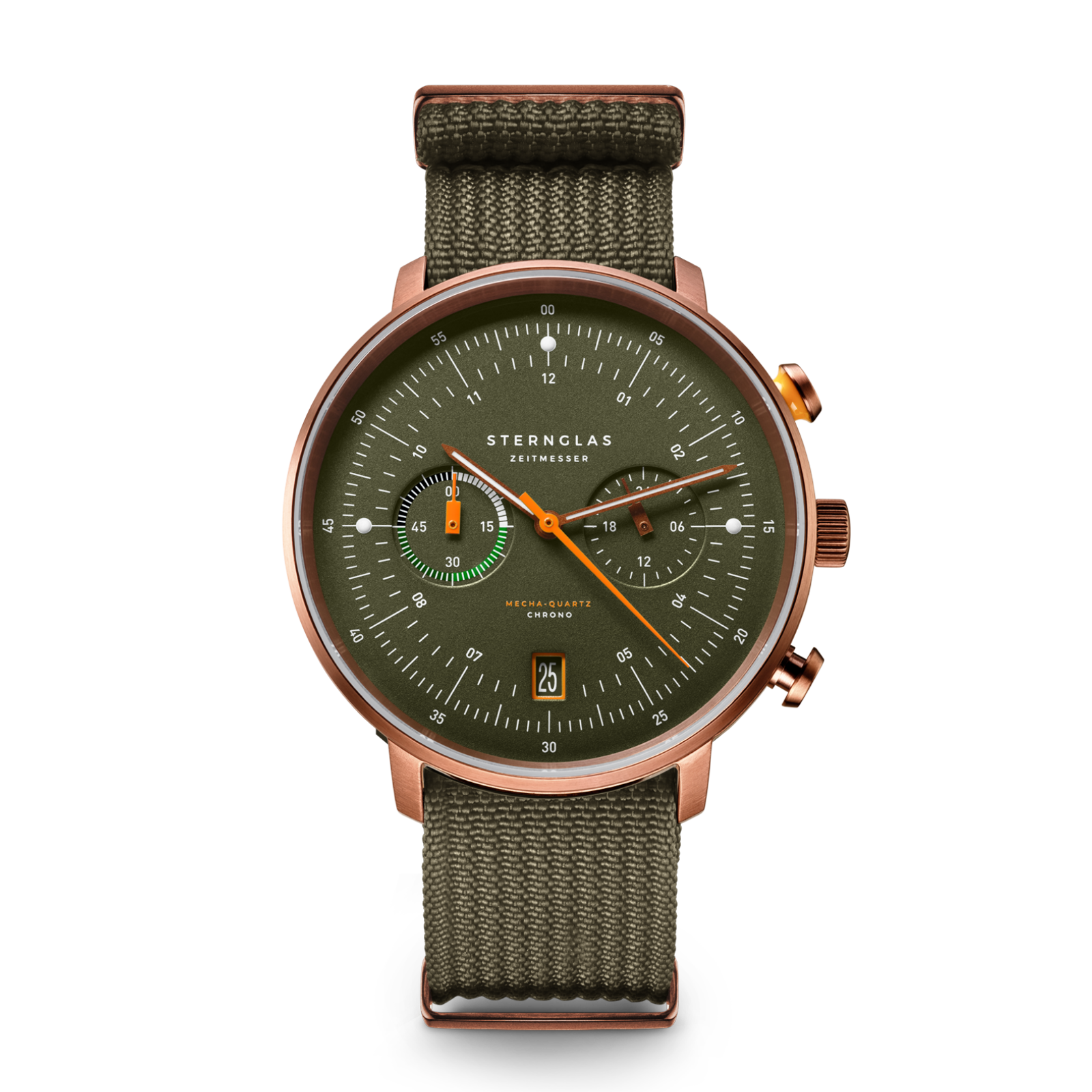 STERNGLAS - Hamburg Chrono dunkelgrün - Juwelier Donkel