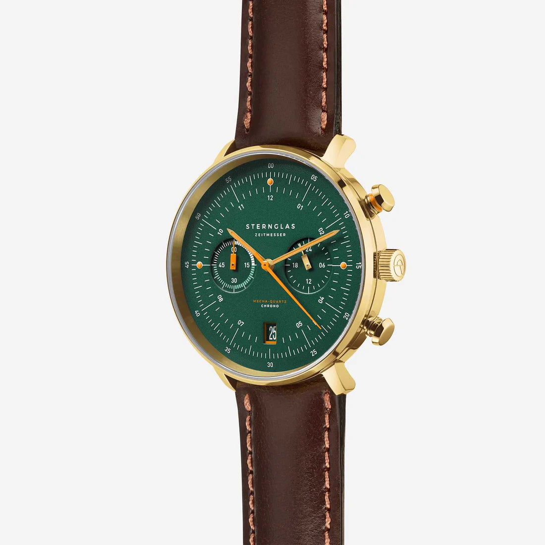 STERNGLAS - Hamburg Chrono Vintage dunkelgrün - Juwelier Donkel
