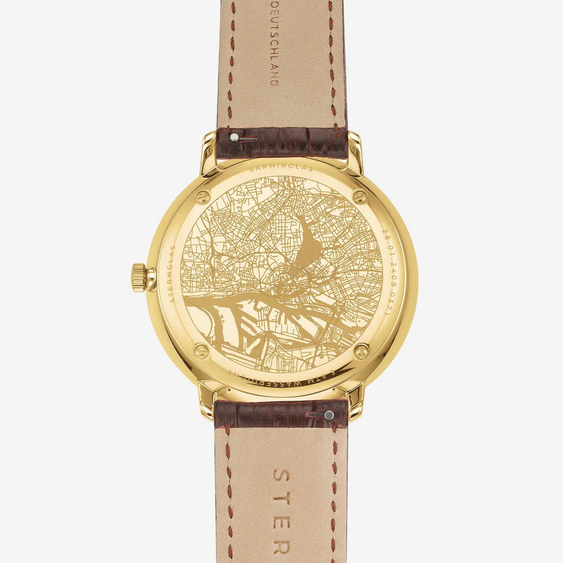 STERNGLAS - Hamburg dunkelblau gold - Juwelier Donkel