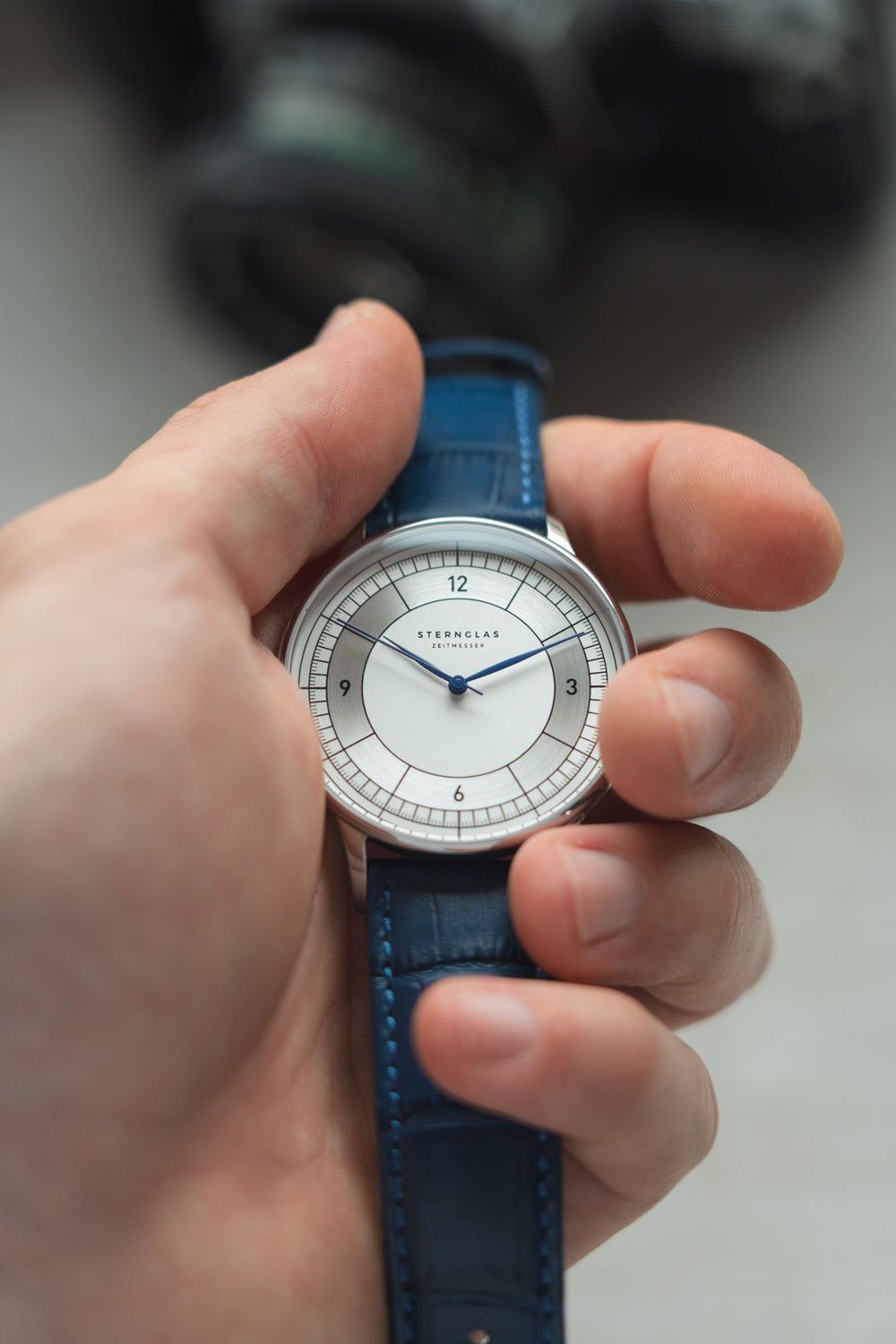STERNGLAS - Sedius blau/silber - Juwelier Donkel