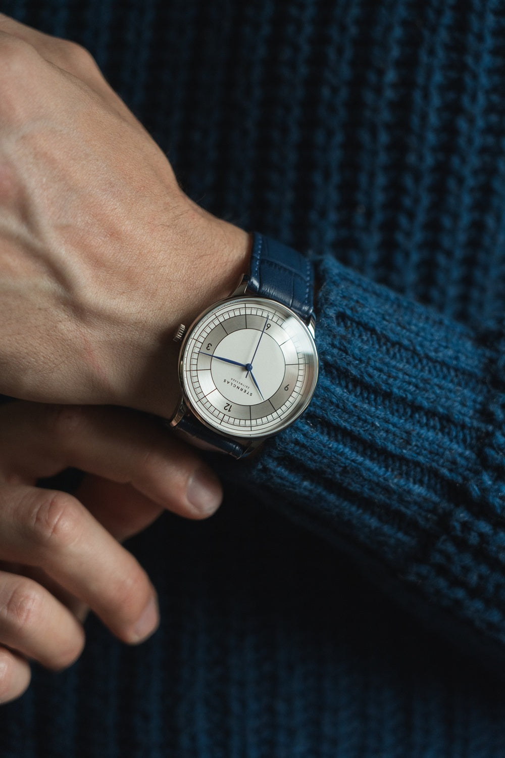 STERNGLAS - Sedius blau/silber - Juwelier Donkel
