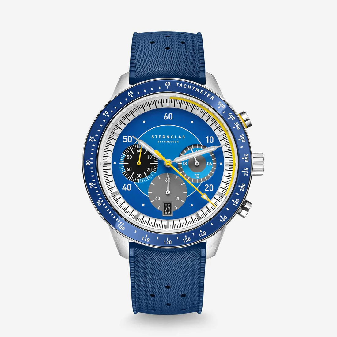 Sternglas Tachymeter II – Dunkelblaues Zifferblatt mit sportlich-elegantem Design