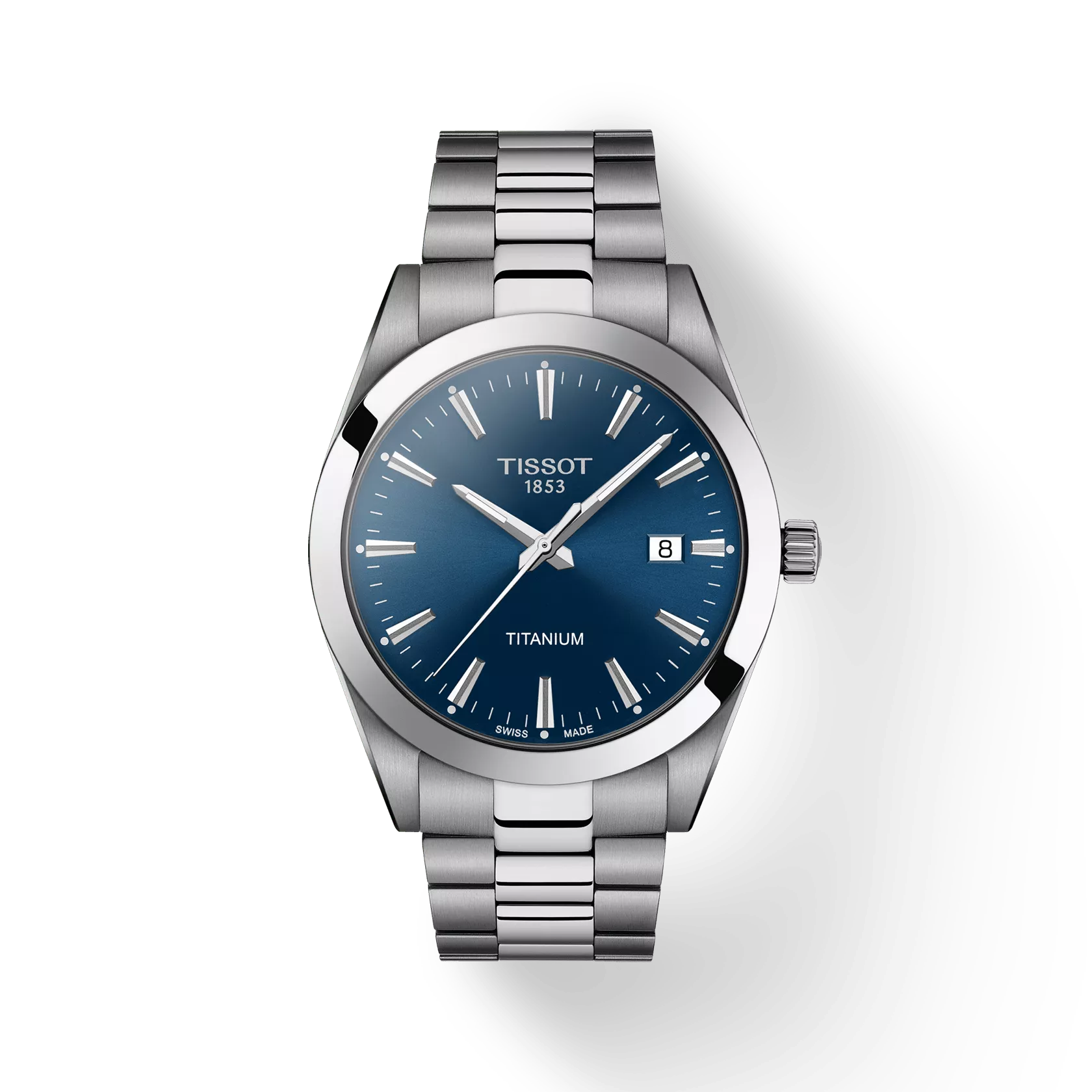 TISSOT - Gentleman Titanium blau - Juwelier Donkel