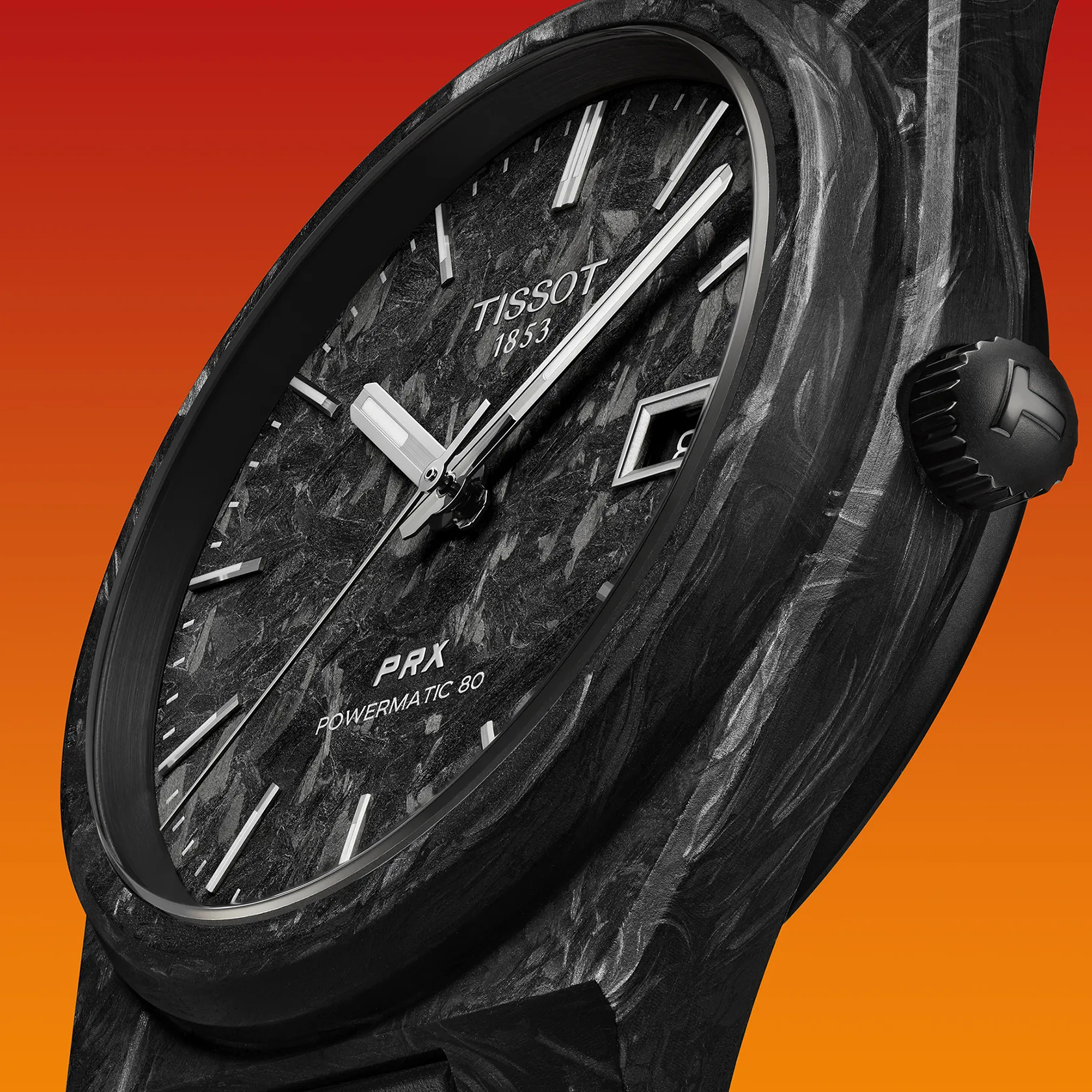TISSOT - PRX Powermatic 80 40mm Carbon