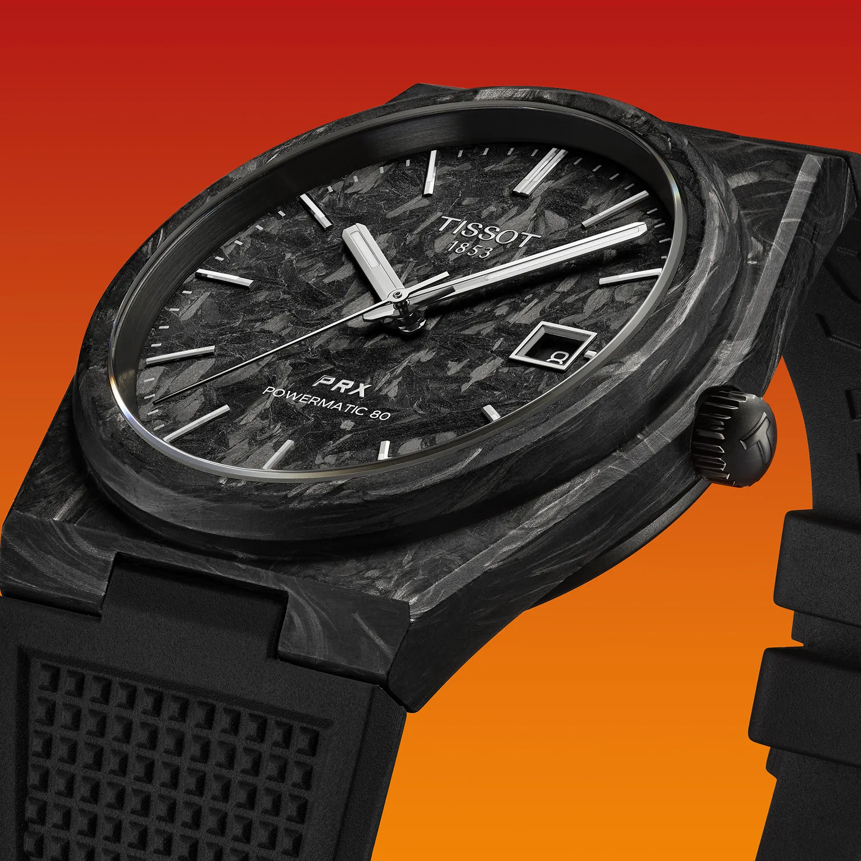 TISSOT - PRX Powermatic 80 40mm Carbon