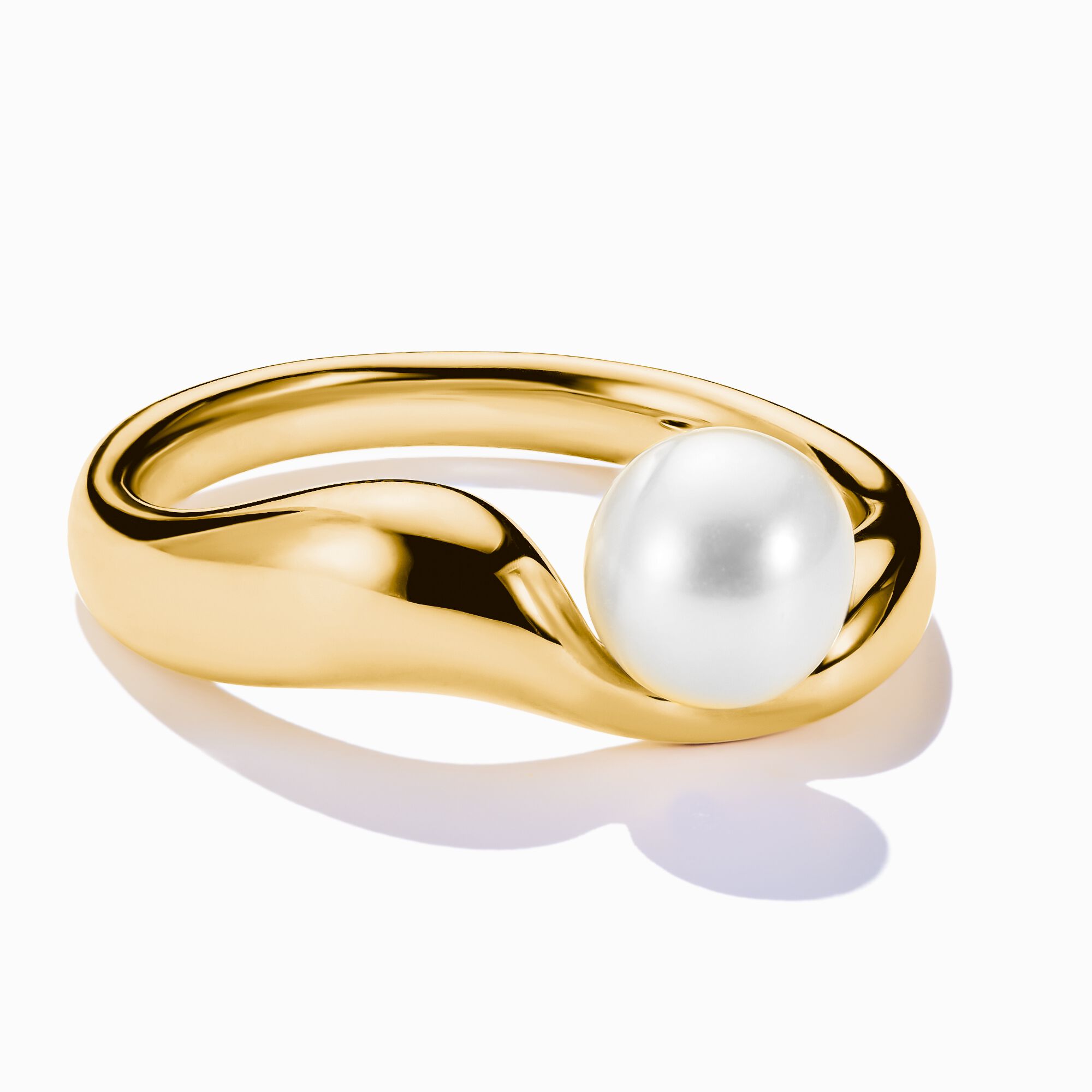 THOMAS SABO - Ring mit Perle Natural Beauty vergoldet - Juwelier Donkel