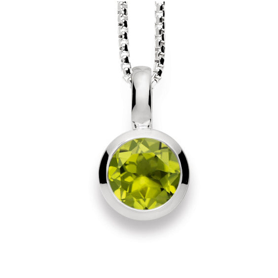 BASTIAN INVERUN - Anhänger Farbige Vielfalt in Silber mit Peridot - Juwelier Donkel
