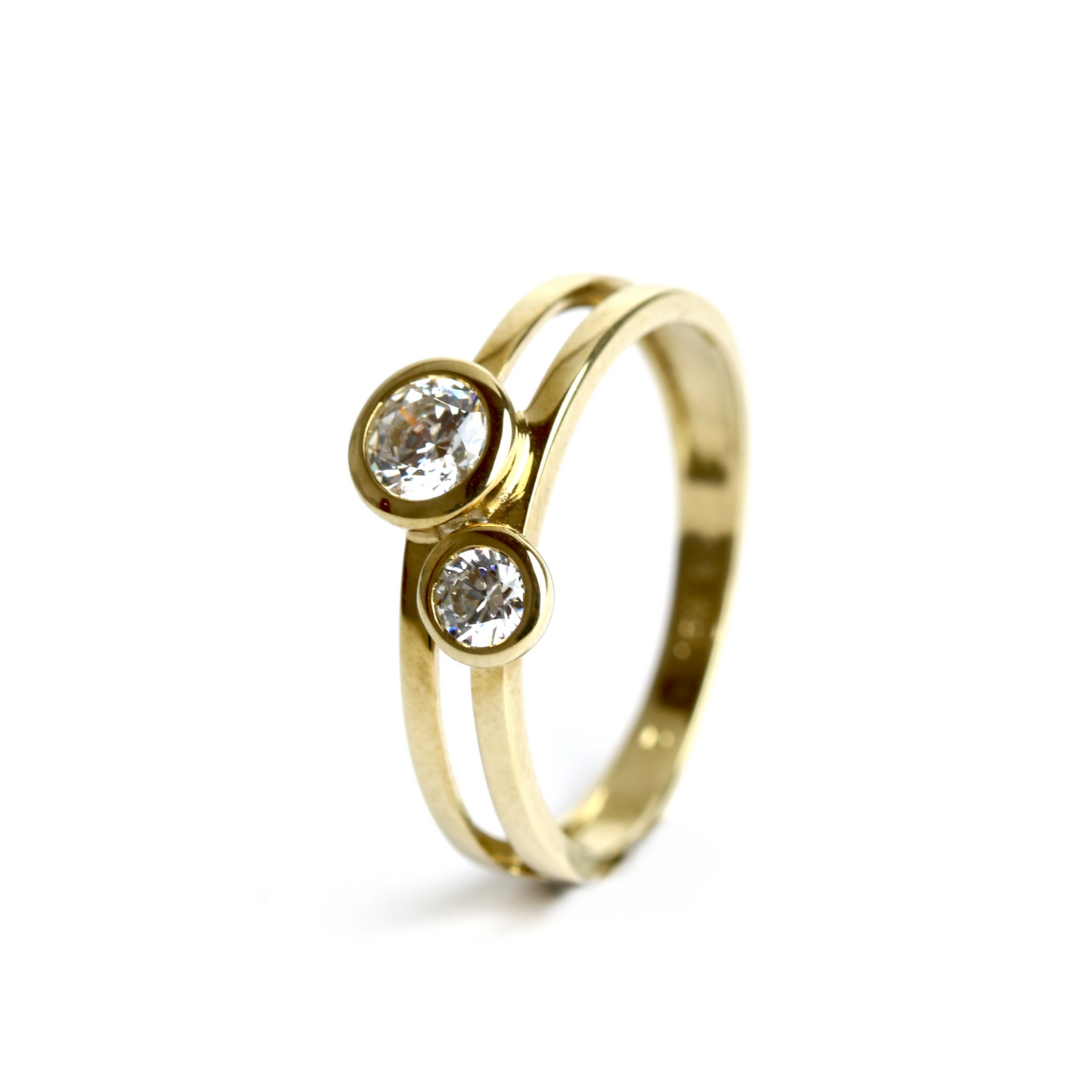 WILHELM MÜLLER - Ring Gelbgold mit Zirkonia