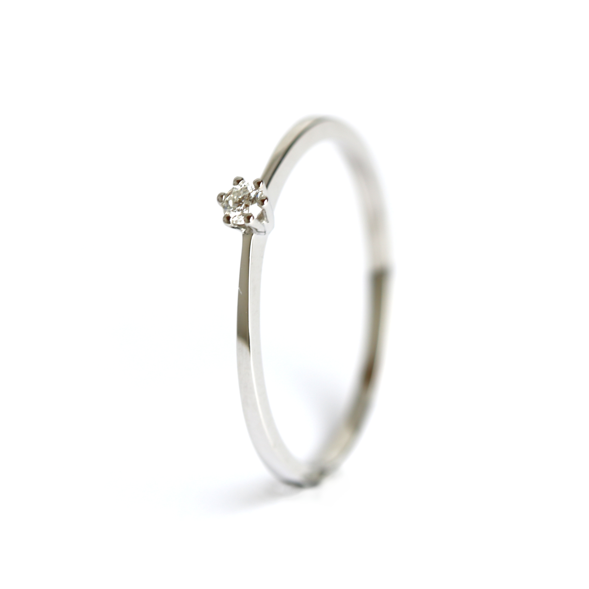 WILHELM MÜLLER - Ring in Weißgold mit Brillanten 0,05 ct - Juwelier Donkel