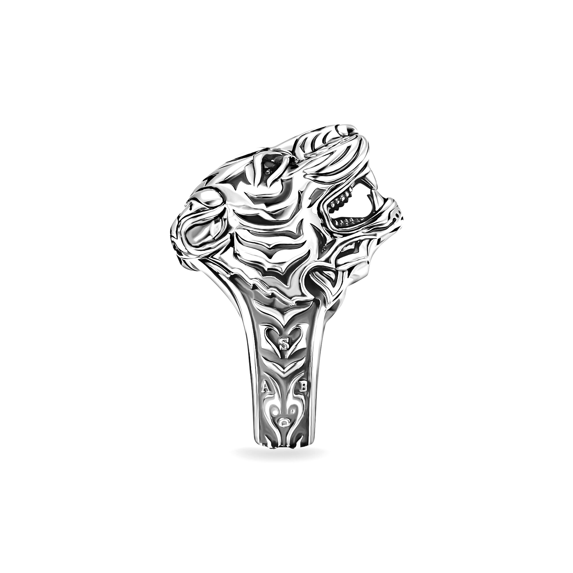 THOMAS SABO - Ring mit Tigermotiv silber - Juwelier Donkel