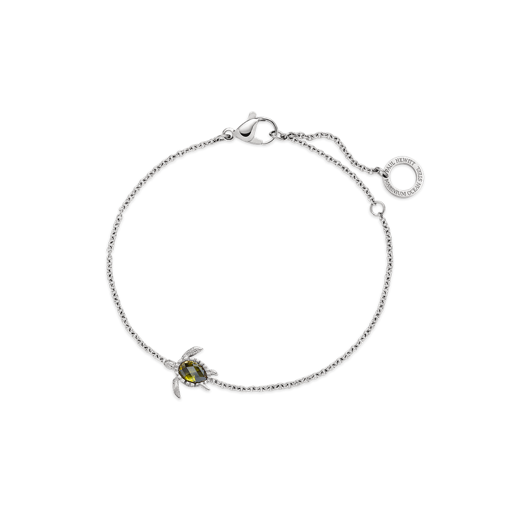 PAUL HEWITT - Armkette Turtle Mono aus recyceltem Edelstahl