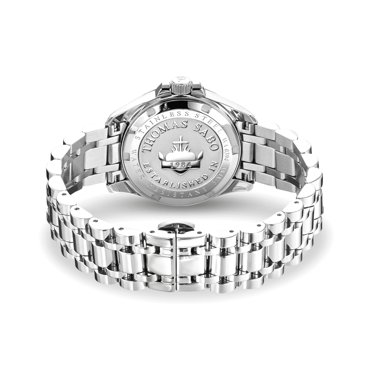 THOMAS SABO - Damenuhr Divine Rainbow mit bunten Steinen silberfarben