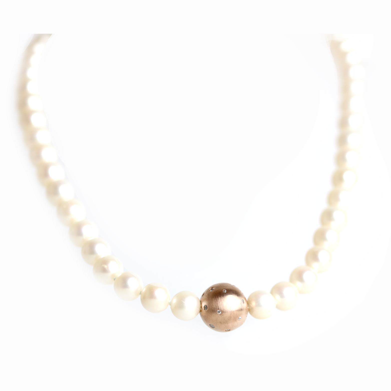 WILHELM MÜLLER - Perlenkette Süßwasserperle mit Magnetschließe in rose - Juwelier Donkel