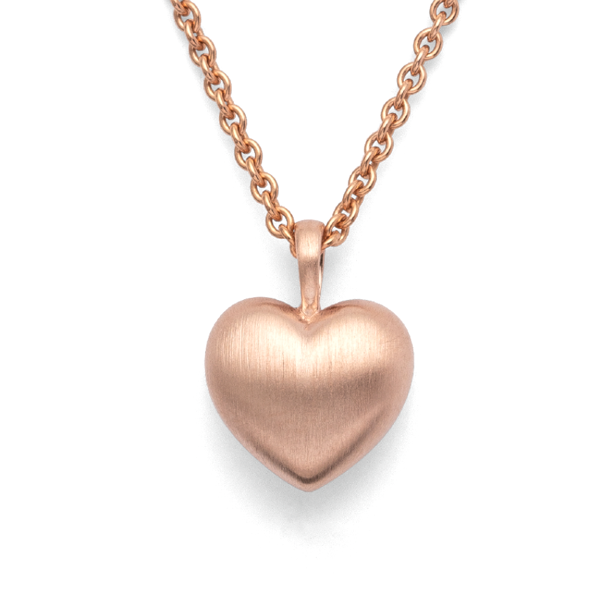 BASTIAN INVERUN - Anhänger Full of Love herz in Silber rose vergoldet - Juwelier Donkel