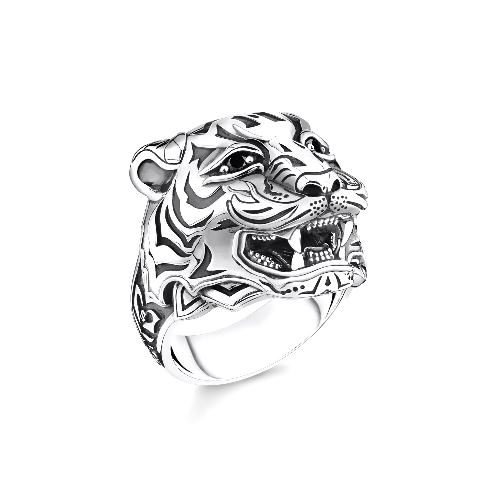 THOMAS SABO - Ring mit Tigermotiv silber - Juwelier Donkel