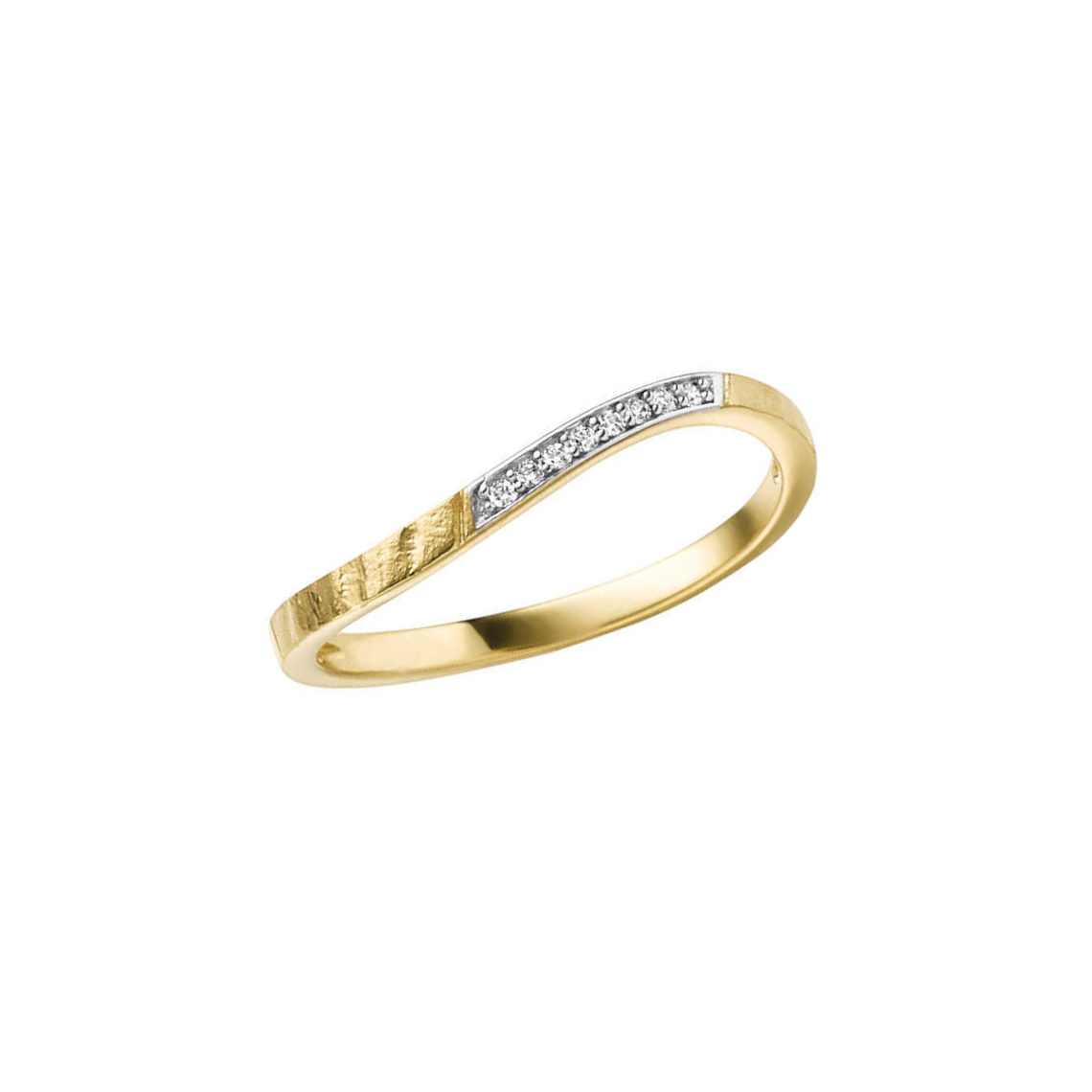 Ring in Gold mit Zirkonia - Juwelier Donkel
