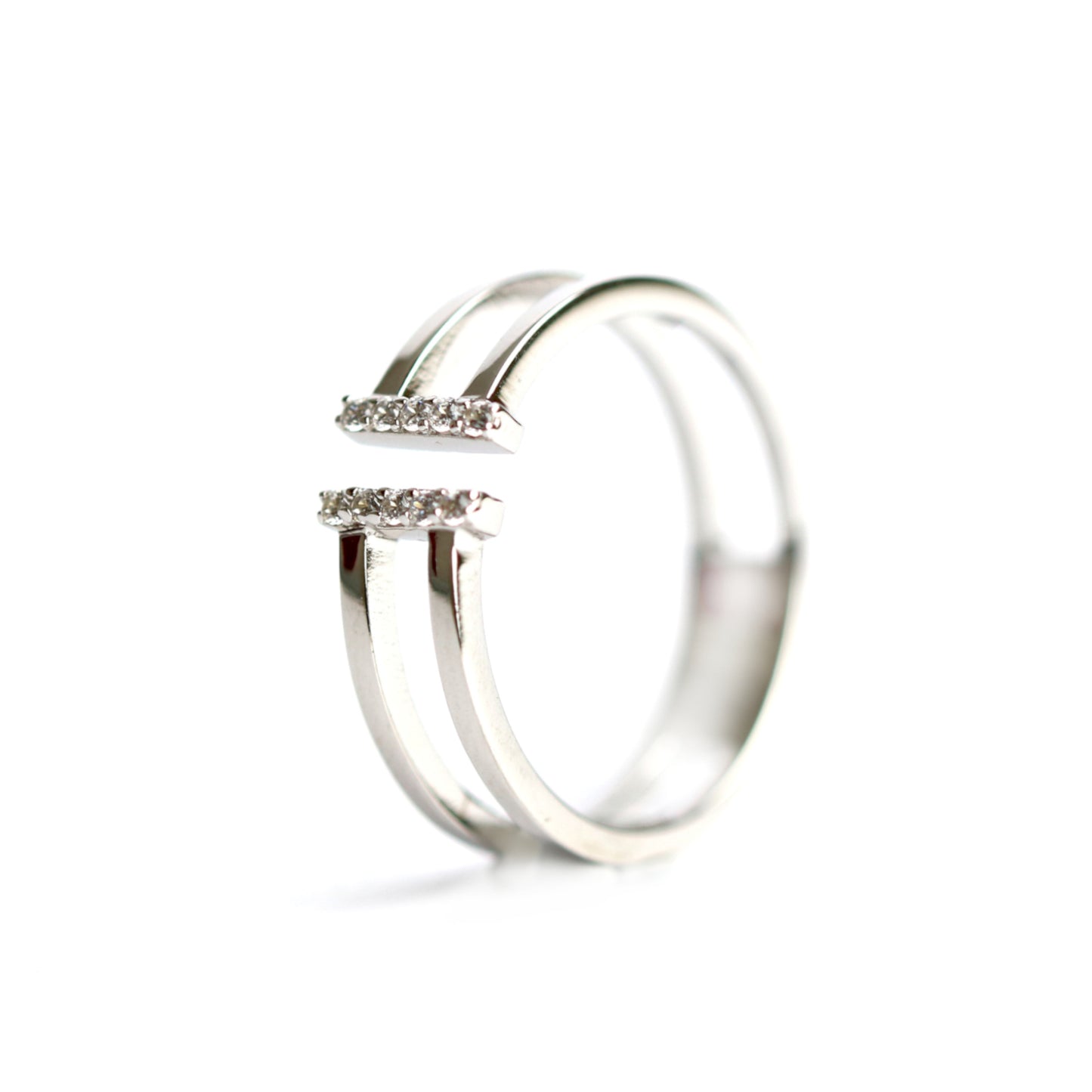 WILHELM MÜLLER - Ring in Silber mit Zirkonia
