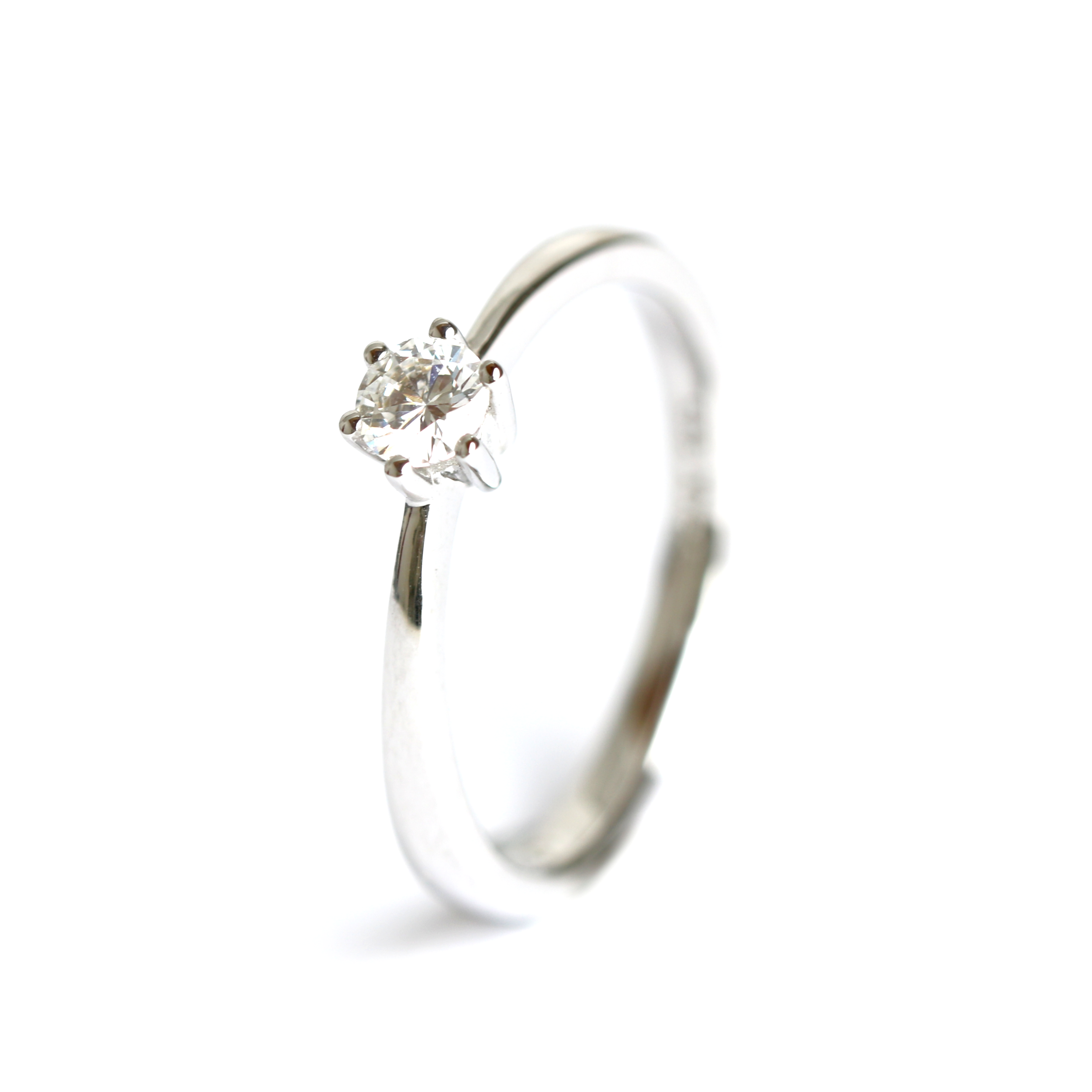 WILHELM MÜLLER - Ring in Weißgold mit Brillant 0,25ct - Juwelier Donkel