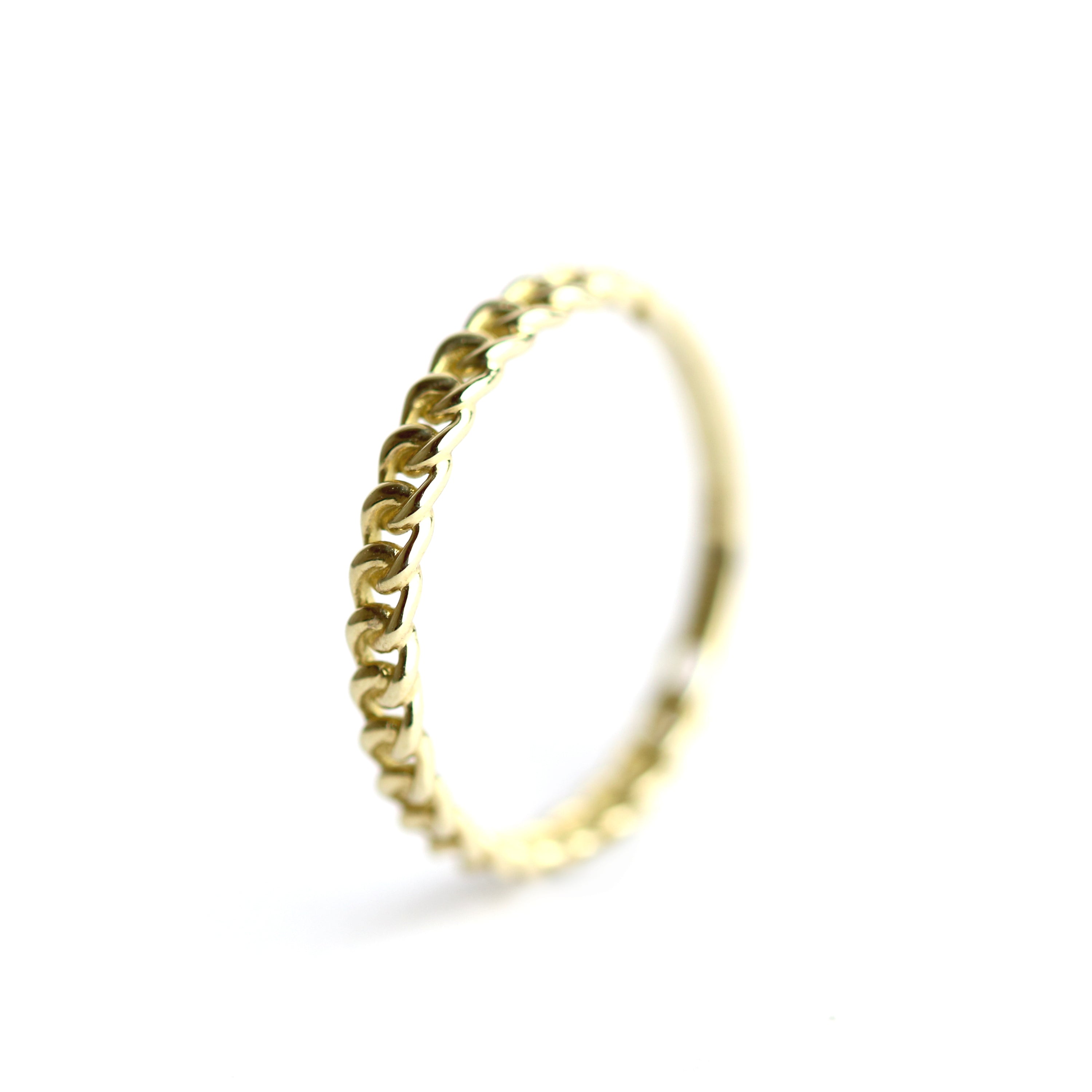 WILHELM MÜLLER - Ring in Gold mit Rundpanzerglieder - Juwelier Donkel