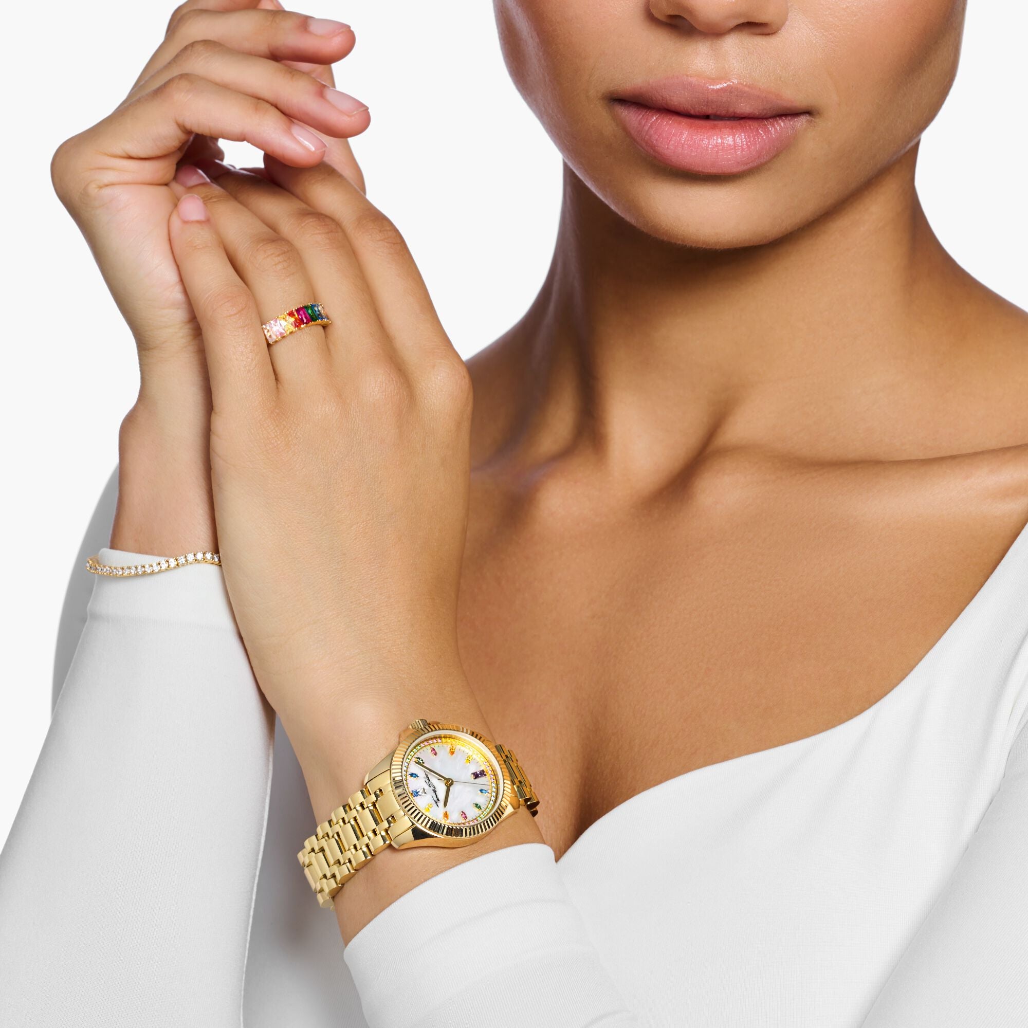 THOMAS SABO - Damenuhr Divine Rainbow - Juwelier Donkel